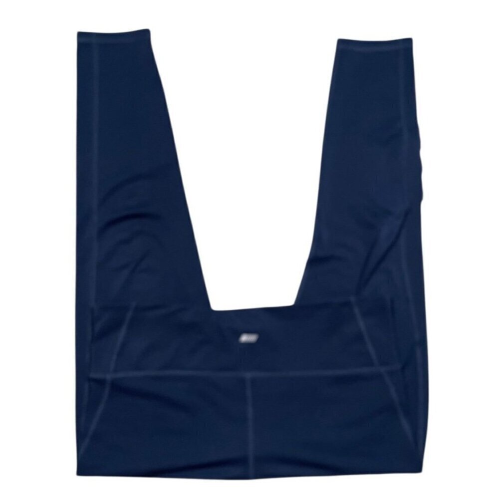 Amazon Essentials Navy Performance Mid-Rise Athletic Leggigs SIZE-LARGE - Picture 2 of 4